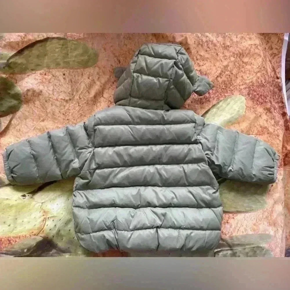 Baby Gap Sage Green Down Jacket - Picture 2 of 3